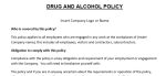 P11 Drug and Alcohol Policy