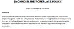 P12 Smoking in the Workplace Policy